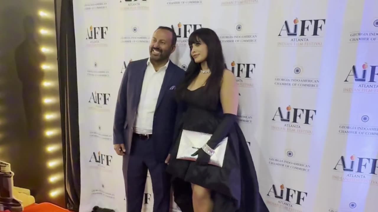 Guests on the AIFF red carpet